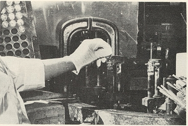 RCA Employee At The Sealex Machine