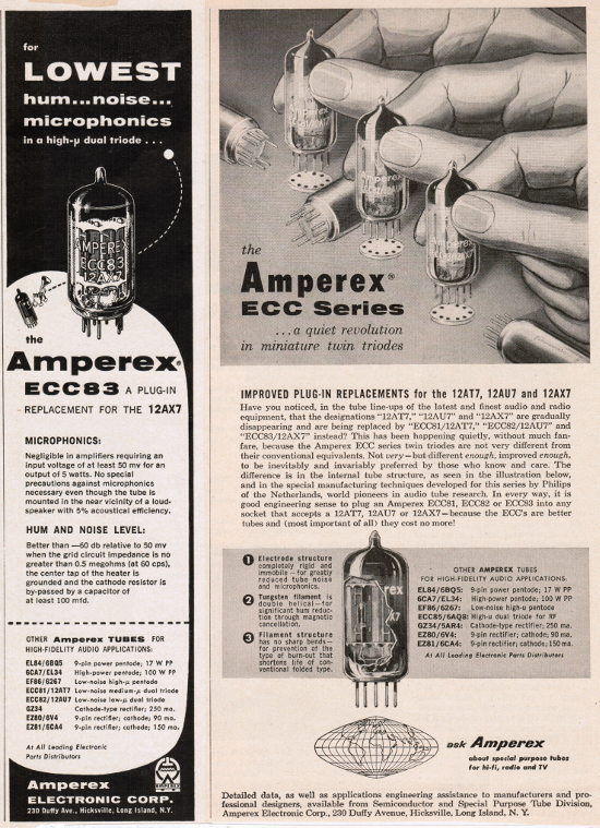 The Amperex ECC Series