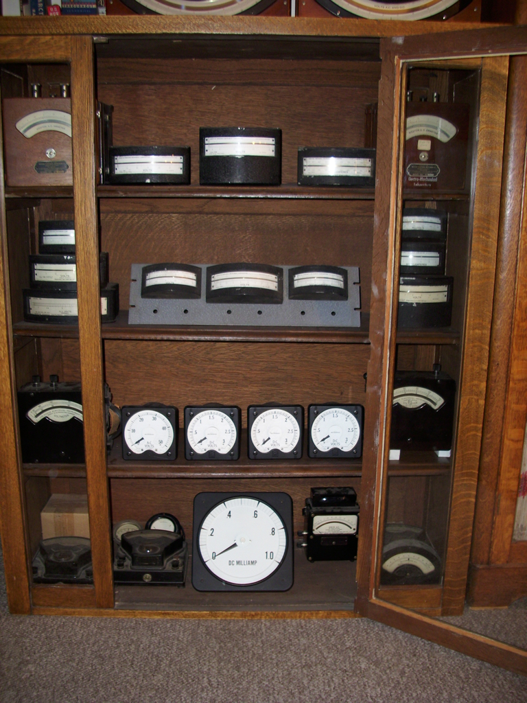 VTS precision analog meters.