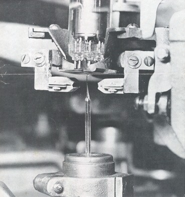 Western Electric Production Line - Vacuum Tube At Separation/Sealing