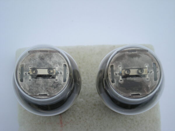 2A3 RCA / Cunningham Single Plates Matched Pair ; Matched Date Codes - Image 4