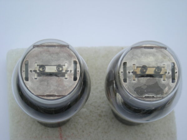 2A3 RCA / Cunningham Single Plates Matched Pair ; Matched Date Codes - Image 6