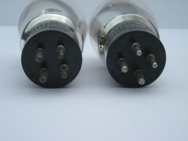 2A3 RCA / Cunningham Single Plates Matched Pair ; Matched Date Codes - Image 7